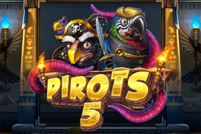 Pirots 5 The Rift of Eternity: boss dimensionale al centro della griglia circondato dai quattro uccelli cronali rosso viola verde e blu, frammenti dorati e portali temporali in un cielo di galassie frante
